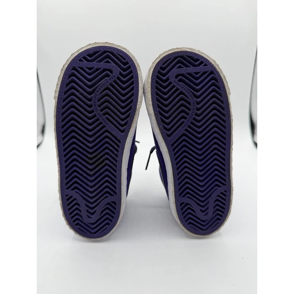 Nike Blazer Mid Purple Black 549551-502 Kids Size 8C Pre-Owned No Box
